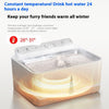 Cat Water Fountain Constant Temperature Heating Automatic Circulation Filter Intelligence - Image 1