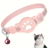 Creative Cartoon Printed Pet Cat Locator Collar - Image 9