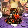 Halloween Small Dog Clothes Pet Dress Pumpkin Print Dress Chihuahua Yorkie Mesh Dress Pet Party Clothing Cat Dog Costume - Image 1