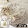 2 In 1 Dog And Cat Bed Pet Winter Bed Round Plush Warm Bed House Soft Long Plush Pets Bed Pet Products - Image 13