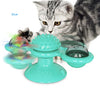 Cat Rotating Windmill Multi-Function Toys Itch Scratching Device Teeth Shining Toy - Image 8