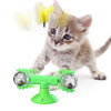 Cat Rotating Windmill Multi-Function Toys Itch Scratching Device Teeth Shining Toy - Image 22