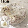 2 In 1 Dog And Cat Bed Pet Winter Bed Round Plush Warm Bed House Soft Long Plush Pets Bed Pet Products - Image 85