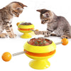 Rotatable Cat Toys Supplies With Catnip Interactive Training Toys For Cats Kitten Cat Accessories Pet Products - Image 5