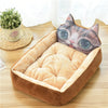 Large Pet Cat Dog Bed 7Colors Warm Cozy Dog House Soft Fleece Nest Dog Baskets - Image 3