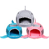 Shark Shape Pet Dog Cat Bed Puppy Houses Lovery Warm Doggy - Image 2