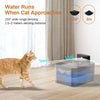32L Pet Water Fountain Stainless Steel Automatic Induction Water Dispenser - Image 1