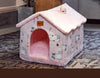 Foldable Dog House Pet Cat Bed Winter Dog Villa Sleep Kennel Removable Nest Warm Enclosed Cave Sofa Pets Supplies - Image 6