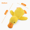 Pet Plush Toy Dog Calming Duck Stuffed Duck Toys Chew Toy Squeaky For Puppy Pet Teeth Cleaning Chew Pillow Toy Pet Supplies - Image 6