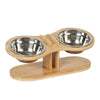 Adjustable Tilted Pet Stand With A Feeding Bowl - Image 5