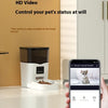 Cat Food Automatic Timing Feeder Video Interactive Pet Cat Feeder - Image 1
