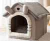 Foldable Dog House Pet Cat Bed Winter Dog Villa Sleep Kennel Removable Nest Warm Enclosed Cave Sofa Pets Supplies - Image 14