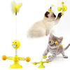 Cat Rotating Windmill Multi-Function Toys Itch Scratching Device Teeth Shining Toy - Image 19