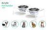 Acrylic Dogs And Cats Pet Feeder Small Cat Dog Feeding Rack - Image 9
