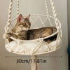 Handwoven Kitten Hammock Hanging Decor For Indoor Use - Image 6