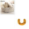 2 In 1 Dog And Cat Bed Pet Winter Bed Round Plush Warm Bed House Soft Long Plush Pets Bed Pet Products - Image 25