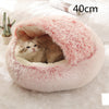 2 In 1 Dog And Cat Bed Pet Winter Bed Round Plush Warm Bed House Soft Long Plush Pets Bed Pet Products - Image 83