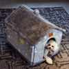 Foldable Dog House Pet Cat Bed Winter Dog Villa Sleep Kennel Removable Nest Warm Enclosed Cave Sofa Pets Supplies - Image 4