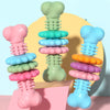 Dog Chew Toy Dog Bone Type  Dogs Teeth Cleaning Toys Indestructible TPR Bone Chewing Bite Resistant Teething Toys  Pet Products - Image 8