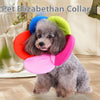 Pet Protective Cover Bandana Flowers Dog Collar - Image 1