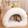 New Splice Portable Pet Nest Portable Autumn And Winter Warm Dog Nest Moisture-proof Long Fur Cat Nest Cross Border Pet Nest - Image 1