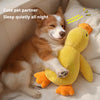 Pet Plush Toy Dog Calming Duck Stuffed Duck Toys Chew Toy Squeaky For Puppy Pet Teeth Cleaning Chew Pillow Toy Pet Supplies - Image 1