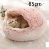 2 In 1 Dog And Cat Bed Pet Winter Bed Round Plush Warm Bed House Soft Long Plush Pets Bed Pet Products - Image 15