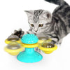 Cat Rotating Windmill Multi-Function Toys Itch Scratching Device Teeth Shining Toy - Image 3