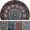 American-style Semi-circular Household Entrywaybathroom Absorbent Non-slip Doormat - Image 3