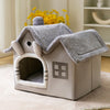 Foldable Dog House Pet Cat Bed Winter Dog Villa Sleep Kennel Removable Nest Warm Enclosed Cave Sofa Pets Supplies - Image 19