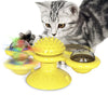 Cat Rotating Windmill Multi-Function Toys Itch Scratching Device Teeth Shining Toy - Image 11