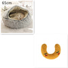 2 In 1 Dog And Cat Bed Pet Winter Bed Round Plush Warm Bed House Soft Long Plush Pets Bed Pet Products - Image 37