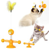 Cat Rotating Windmill Multi-Function Toys Itch Scratching Device Teeth Shining Toy - Image 24