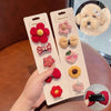 Portable Home Cartoon Creative Mini Dog Hairpin - Image 1