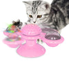 Cat Rotating Windmill Multi-Function Toys Itch Scratching Device Teeth Shining Toy - Image 27