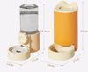 Cat Water Dispenser, Cat Food Automatic Feeder, Pet Dog Drinking Bowl - Image 6