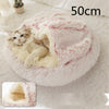 2 In 1 Dog And Cat Bed Pet Winter Bed Round Plush Warm Bed House Soft Long Plush Pets Bed Pet Products - Image 86