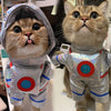 Pet Turned Dog Funny Dress Up Space Suit Stand Halloween Pet Dress Clothes - Image 1
