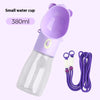 2 In 1 Portable Dog Water Bottle For Small Big Dogs Cat Outdoor Leak-proof Puppy Drinking Bowl With Food Container Pets Feeder Pet Products - Image 8