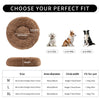 Indoor Cat And Dog Bed, A Quiet Doughnut-Shaped Bed, A Washable Round Soft Pet Bed, Suitable For Medium-Sized And Large Cats And Dogs - Image 2