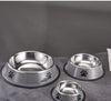 Printed Non-slip Bowl Cat Stainless Steel Food Basin Rice Bowl - Image 2