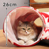 Christmas Tree Cat Tunnel Cat Bed Flannel Pet Nest - Image 2