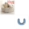 2 In 1 Dog And Cat Bed Pet Winter Bed Round Plush Warm Bed House Soft Long Plush Pets Bed Pet Products - Image 24