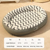 Oval Plush Bed For Cats And Dogs To Keep Warm In Fall And Winter - Image 2