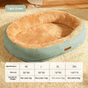 Oval Plush Bed For Cats And Dogs To Keep Warm In Fall And Winter - Image 5