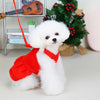 New Christmas Thick Wool Bow-Knot Skirt Pet Clothes - Image 4
