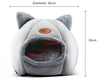 New Semi-enclosed Warm Pet Bed For Cats And Dogs, With Plush Lining, In A Round Shape - Image 7