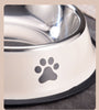 Printed Non-slip Bowl Cat Stainless Steel Food Basin Rice Bowl - Image 4