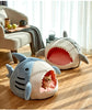 Shark Cat Kennel Dog Kennel Warm Yurt Semi-closed Four Seasons Universal - Image 2