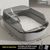 Oversized Litter Box High Fence Anti-splash Cat Toilet Extra Large Cat Supplies Cat Basin Source - Image 12